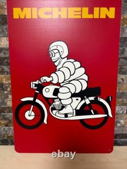 Vintage Rare Sign- MICHELIN Advertising Sign Heavy Metal 24x16 (60x40 cm)