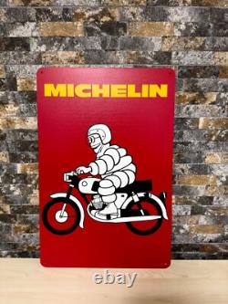 Vintage Rare Sign- MICHELIN Advertising Sign Heavy Metal 24x16 (60x40 cm)