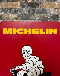 Vintage Rare Sign- MICHELIN Advertising Sign Heavy Metal 24x16 (60x40 cm)