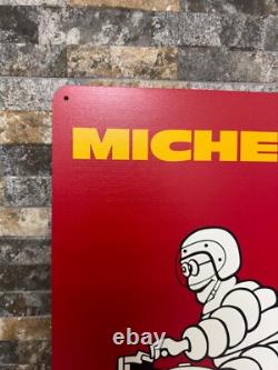 Vintage Rare Sign- MICHELIN Advertising Sign Heavy Metal 24x16 (60x40 cm)
