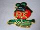 Vintage Ratfink Die-cut Rat 12 Baked Metal Gasoline & Oil Ed Roth Fink Sign