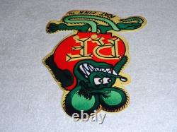 Vintage Ratfink Die-cut Rat 12 Baked Metal Gasoline & Oil Ed Roth Fink Sign