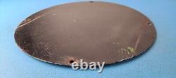 Vintage Red Hat Gasoline Sign Royal 400 Gas Pump Plate Porcelain Sign