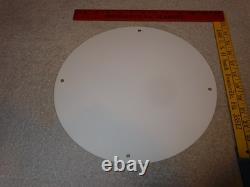 Vintage Red Indian Mccoll Frontenac 11 3/4 Porcelain Metal Canada, Gas Oil Sign