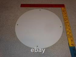 Vintage Red Indian Mccoll Frontenac 11 3/4 Porcelain Metal Canada, Gas Oil Sign
