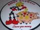 Vintage Reddy Kilowatt Piggy Bank Saves $$ 11 3/4 Porcelain Metal Gasoline Sign