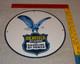 Vintage Richfield Eagle The Power Gasoline 11 3/4 Porcelain Metal Gas Oil Sign