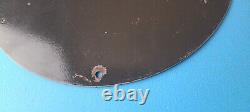 Vintage Shell Gasoline Sign Porcelain Popeye Premium Gas Sign