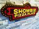 Vintage Showbiz Pizza Sign Chuck E. Cheese Restaurant Wall Art, No Reserve