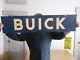 Vintage Sign Buick Double Sided Porcelain Dealership Marked A 6-39 Usa
