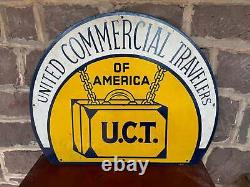 Vintage Sign United Commercial Travelers Sign