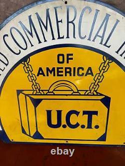 Vintage Sign United Commercial Travelers Sign