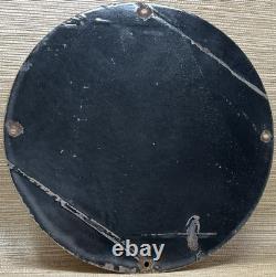 Vintage Signal Gasoline Porcelain Sign Gas Station Pump Motor Oil Service