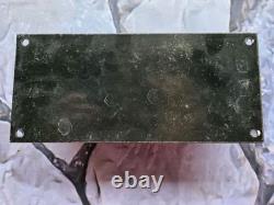 Vintage Silver Cloud Night Club Porcelain Sign 10×4.5