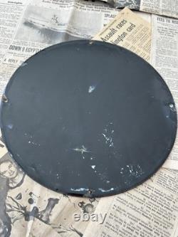 Vintage Sinclair Gasoline Flintstones Gas Oil Pump 12 Inch Porcelain Enamel Sign