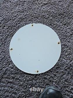 Vintage Sinclair Gasoline Sign Porcelain Service Station Gas Pump Plate Sign