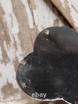 Vintage Sipo Porcelain Sign Oil Lubricated Carbonless Gasoline Station Service