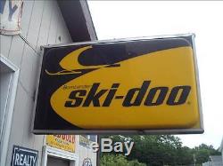 Vintage Ski-Doo Lighted Dealer Sign