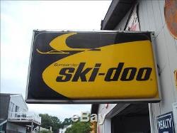 Vintage Ski-Doo Lighted Dealer Sign
