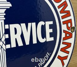 Vintage Standard Indiana Gasoline Porcelain Sign Gas Station Pump Plate Service