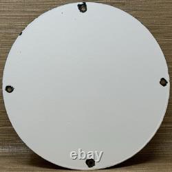 Vintage Standard Indiana Gasoline Porcelain Sign Gas Station Pump Plate Service