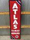 Vintage Standard Oil Atlas Porcelain Sign