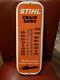 Vintage Stihl Chainsaw Advertising Thermometer Sign Made In Usa
