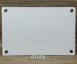 Vintage Stinson Aircraft Porcelain Sign Dealership Gas Oil Hangar Airplane