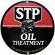 Vintage Stp Oil Treatment Porcelain Sign Mechanic Gas Station Motor Oil Pump