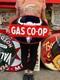 Vintage Style Metal Sign Co-op Gasoline Not Porcelain 22x16 Made Usa