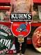 Vintage Style Metal Sign Kuhns Paint Racoon Not Porcelain 22x16 Made Usa