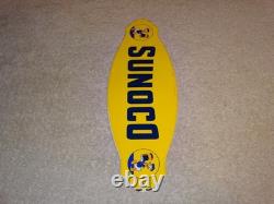 Vintage Sunoco Gasoline? & Donald Duck Walt Disney 12 Porcelain Metal Oil Sign