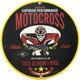 Vintage Superior Performance Motocross Porcelain Sign Dealership Gas Motor Oil