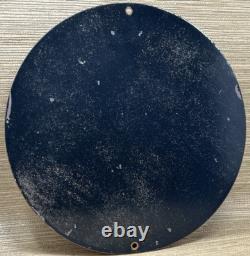 Vintage Texaco Aviation Porcelain Sign Gas Service Station Pump Plate Oil Pin Up