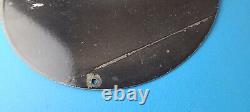 Vintage Texaco Gasoline Sign Red Star Road Runner Gas Pump Service Sign