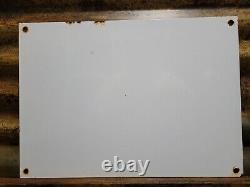 Vintage Texaco Lubricants Porcelain Sign Farm Sold Here Texas Us Gas Oil Company