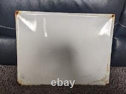Vintage Texaco Marine Lubricants Porcelain Metal Gas Station Sign 13 X 16