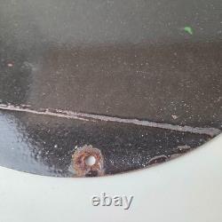 Vintage Texaco Sign Fire Station Sales & Service Gas Pump Porcelain Sign