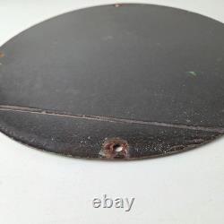 Vintage Texaco Sign Fire Station Sales & Service Gas Pump Porcelain Sign