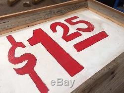 Vintage Texas Tavern Sign framed in reclaimed barn wood