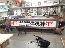 Vintage Texas Tavern Sign framed in reclaimed barn wood
