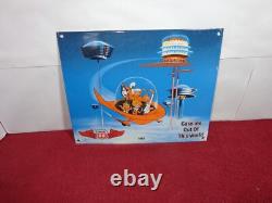 Vintage The Jetsons & Phillips 66 Gasoline 12.5 Porcelain Metal Tv Cartoon Sign