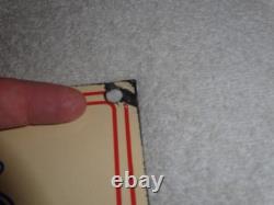 Vintage Triumph Motorcycles Dealer 14 X 10 Porcelain Metal Gasoline & Oil Sign