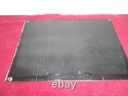 Vintage Triumph Motorcycles Dealer 14 X 10 Porcelain Metal Gasoline & Oil Sign