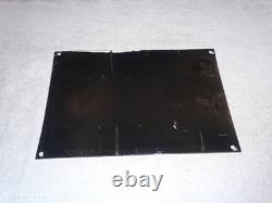 Vintage Triumph Motorcycles Dealer 14 X 10 Porcelain Metal Gasoline & Oil Sign