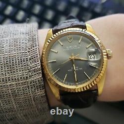 Vintage Tudor Prince Oyster Date with Rolex signed case