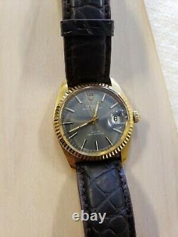 Vintage Tudor Prince Oyster Date with Rolex signed case