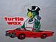 Vintage Turtle Wax Die-cut Turtle In Convertible 12 Metal Car Wash Gas Oil Sign