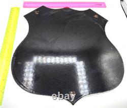 Vintage Us Route 66 Kansas Porcelain Metal Highway Sign Gas Oil Road Shield