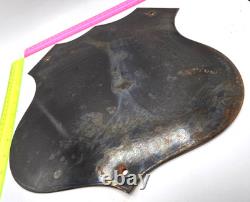 Vintage Us Route 66 Texas Porcelain Metal Highway Sign Gas Oil Road Shield